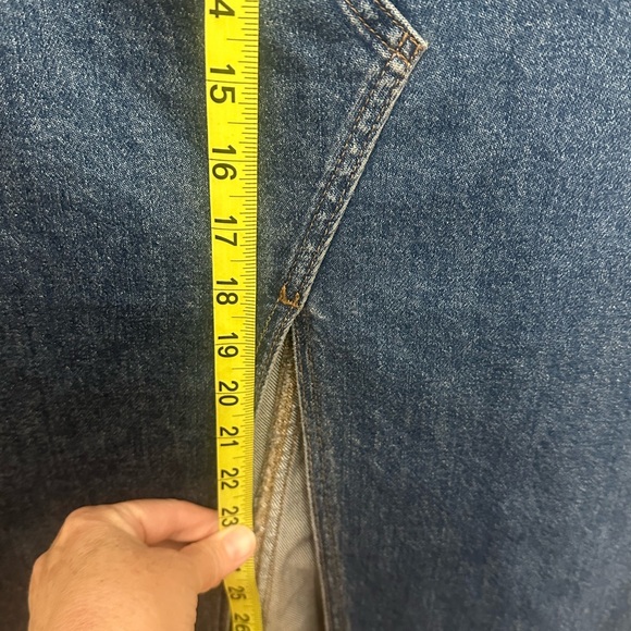 Levi’s Strauss Signature Women’s Denim Maxi Skirt blue Size 2 W26 New - Picture 13 of 16